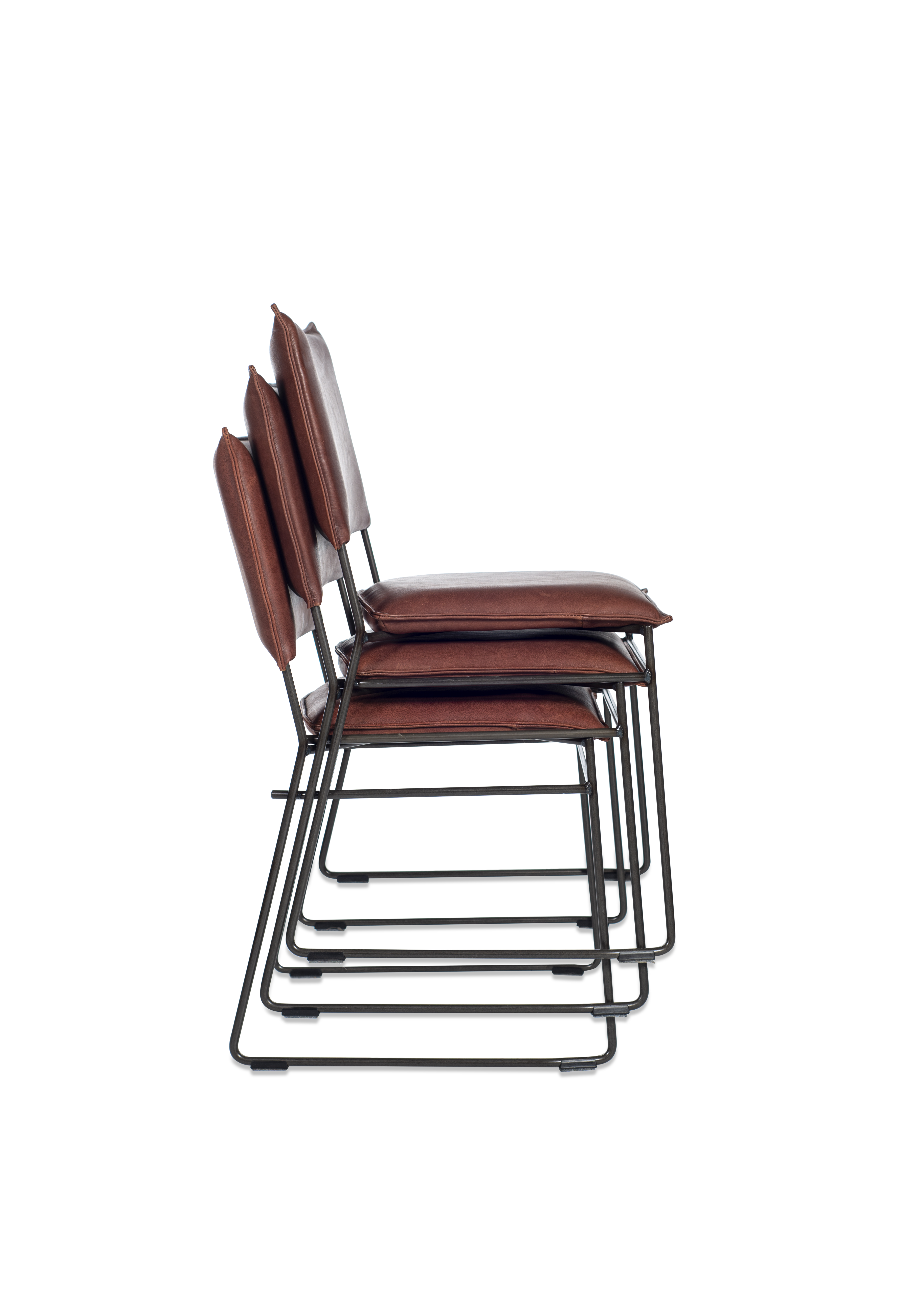 Norman Chairs Stackable Bonanza British Tan Old Glory Side