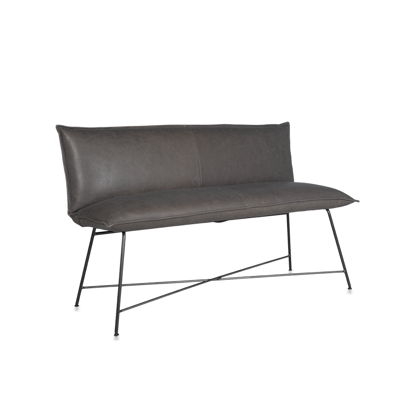 Vidar Diningsofa 2,5 Seats Bar, Frame Old Glory 65 Cm, Bonanza Grey Pers Kopiëren