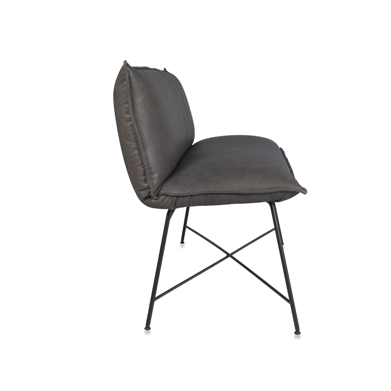 Vidar Diningsofa 2,5 Seats Bar, Frame Old Glory 65 Cm, Bonanza Grey Zij