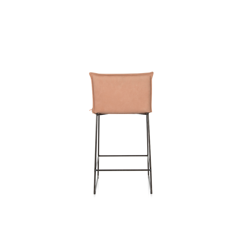 Amy Barstool Without Arm Aurula Pink Back