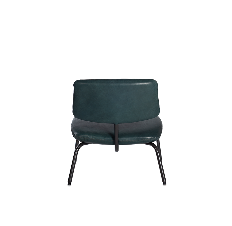 Zipp Armchair Achter Luxor Navybleu Kopiëren