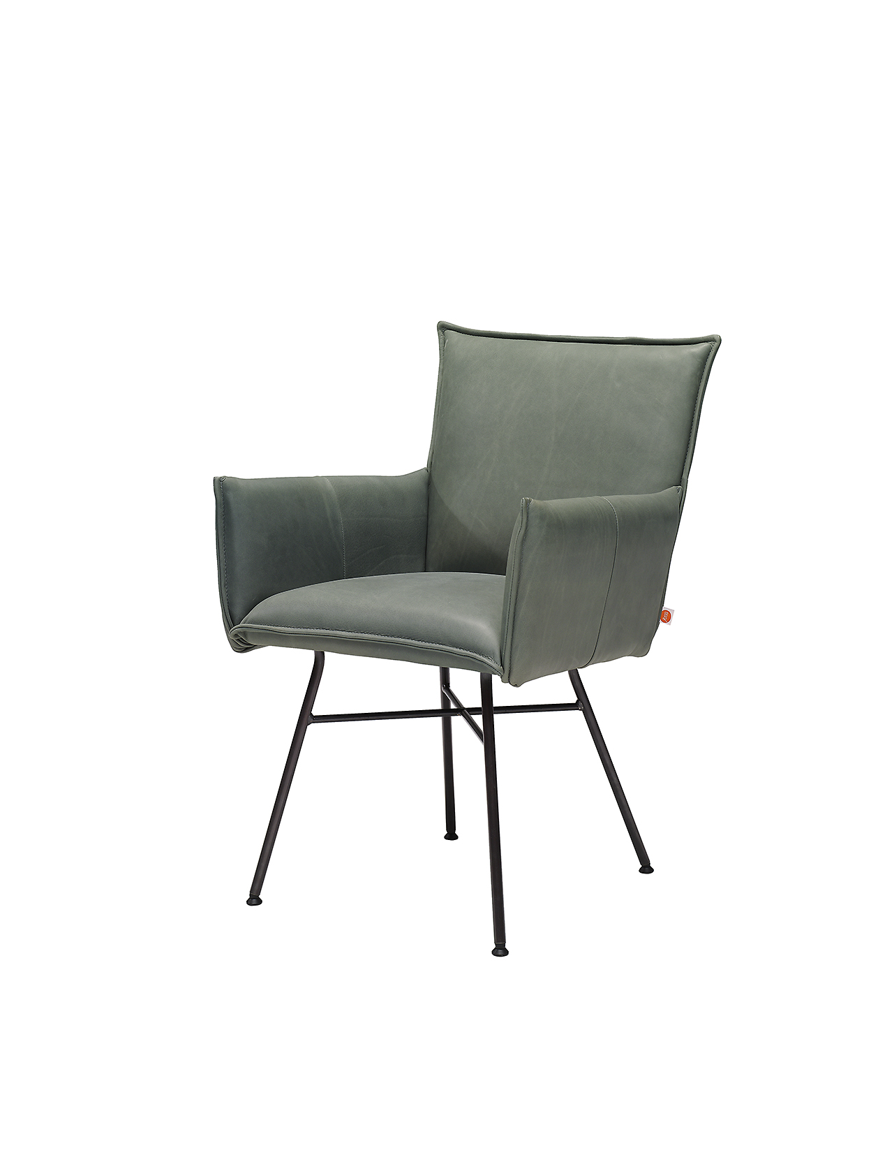Sanne Chair With Arm Sadie Olive Pers LR ZS 8720153744577